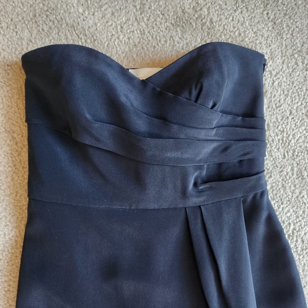 NWT Anne Klein Silk Cocktail Evening LBD Dress--straps or strapless - Picture 3 of 15